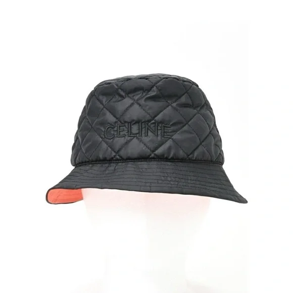 Celine Quilted Bucket Hat
